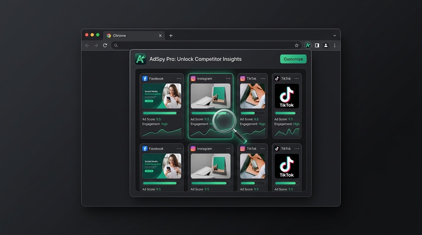 Création de l'extension Chrome « Ad Spy »