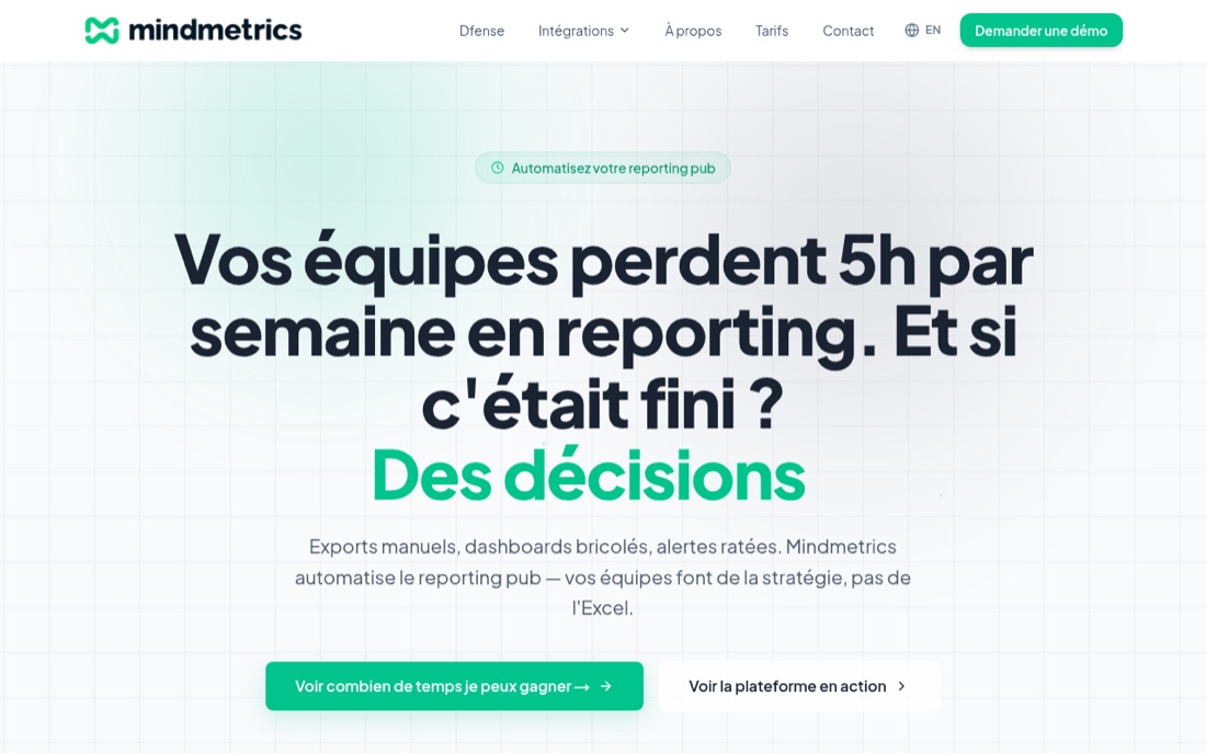 Lancement de Mindmetrics, plateforme d'analyse de la donnée média
