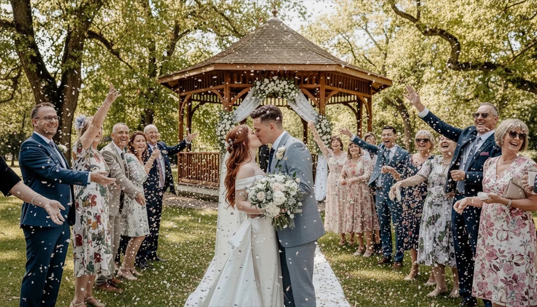 Premier mariage célébré au Château du Chesnay-Haguest